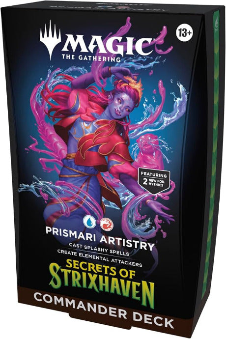 Deck Commander Les Secrets de Strixhaven - Prismari Artistry - Magic EN