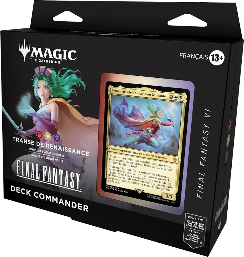 Deck Commander Transe de Renaissance Magic: The Gathering — FINAL FANTASY - Magic FR Deck Commander Transe de Renaissance Magic: The Gathering — FINAL FANTASY - Magic FR